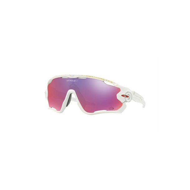 Oakley Jawbreaker Brille TDF Matte White / Prizm Road